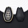 Coque Télécommande Auto Bord Doré Support Fob Protecteur Pour Chery Jetour X70 X90 X95 Plus TPU Étui Housse Clé de Voiture Accessoires