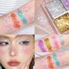 Dikalu Four-Color Glitter Eyeshadow Palette