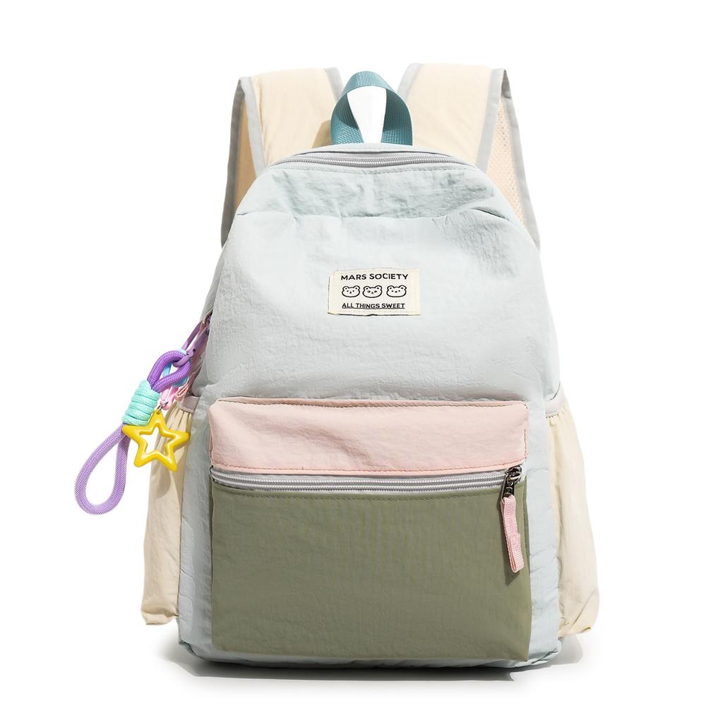 Schulranzen Koreanische Version von hochwertigem Schüler-Schulranzen Große Kapazität Freizeit Sport Eltern-Kind-Rucksack Outdoor-Reise Freizeitrucksack