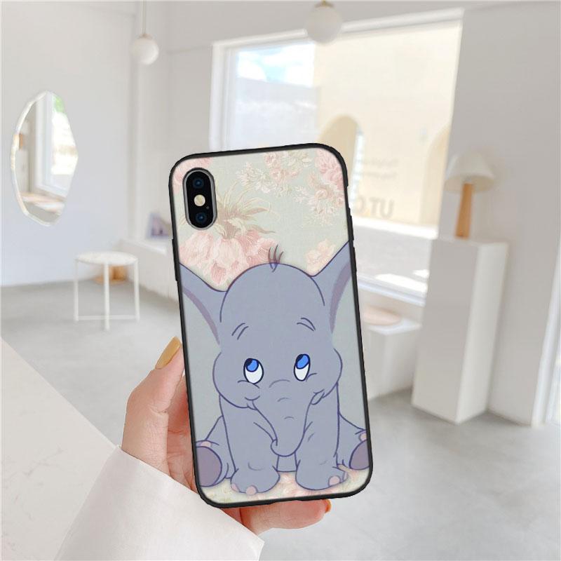 CJ38 Disney Dumbo Phone Case for Samsung Galaxy M06 M15 M16 M35 M55 M56 A36 A42 A50 A50S A51 A52 A32 A33 A05 A05S A06 A16 A20