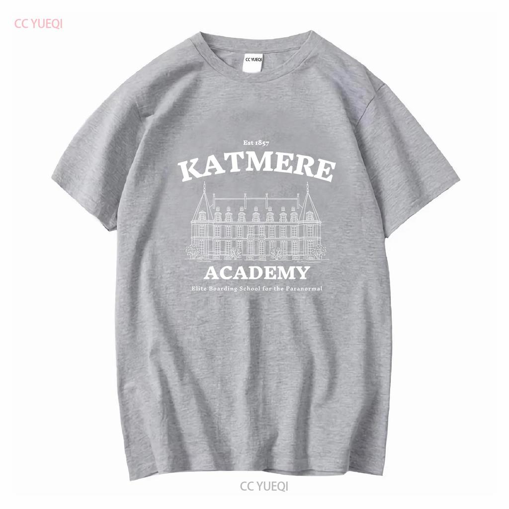 Katmere Academy T Shirt Tracy Wolff Crave Series Vampire Bookish Romance Reader Fantasy Jaxon Vega long or short sleeves homme