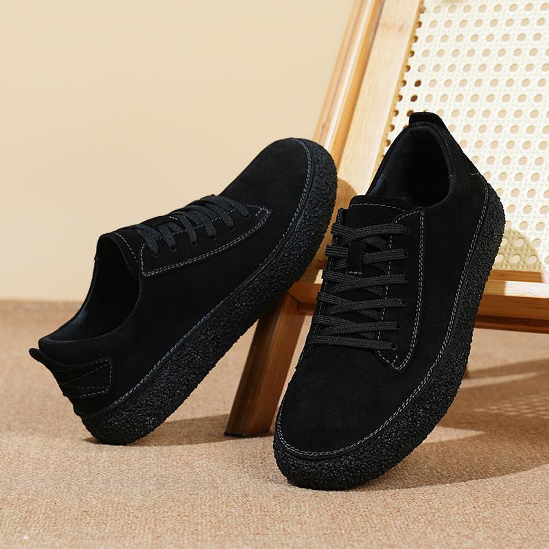 TUINANLE Wide Toe Shoes Unisex Lined Sneakers Casual Retro Lace Up Shoes for Men Barefoot Walking Sneakers