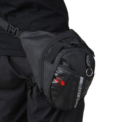 Geantă portabilă impermeabilă pentru motocicletă Geantă pentru picioare în aer liber Geantă elastică pentru talie pentru motocicletă