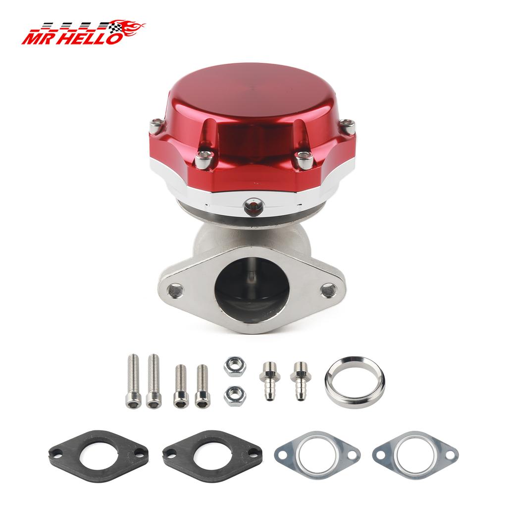 Raceauto 38mm Externe Turbo Uitlaatspruitstuk Wastegate met Dump Ring 14PSI