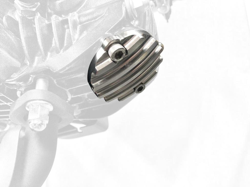 Giclee Craft Billet Tappet Cover (Exhaust Side) GROM (JC92) Monkey 125(JB03) 32411 Silver