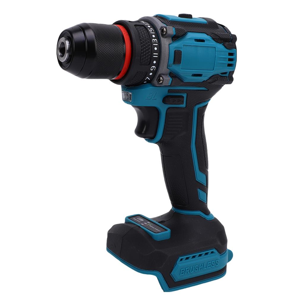 Impact Drill Bare Tool 10mm Bit Diameter 2 Speeds 180N.m 2200rpm Multifunctional Power Driver Bare Tool for Household