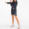 Puma FW22 Logo Print Elastic Waist Slim Fit Shorts Women Shorts Purple 521415-43