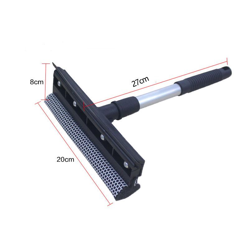Abnehmbarer T-förmiger Fensterschaber und Antibeschlagbürste zur Autoreinigung
