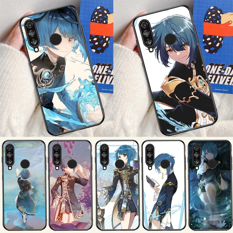 Genshin Impact Xingqiu For Huawei P60 Pro P30 P40 Lite Nova Y61 Y91 Y90 Y70 Y60 Y72 12s 12i 11i 7i 8i 9 10 SE Case