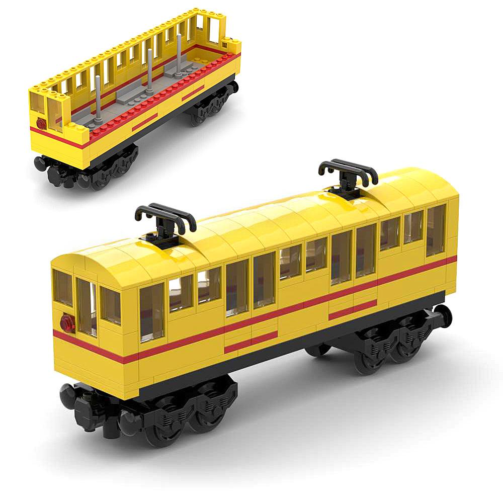 Small Particle Assembly Subway Station Gate Ornament Station Luggage Security Check Door Frame Track Building Block Diy