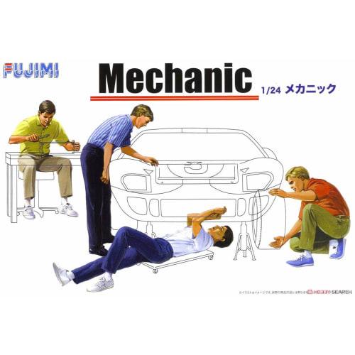 

Fujimi Model 1/24 Garage & Tool Series No. 3 Mechanic Plastic Model GT-3