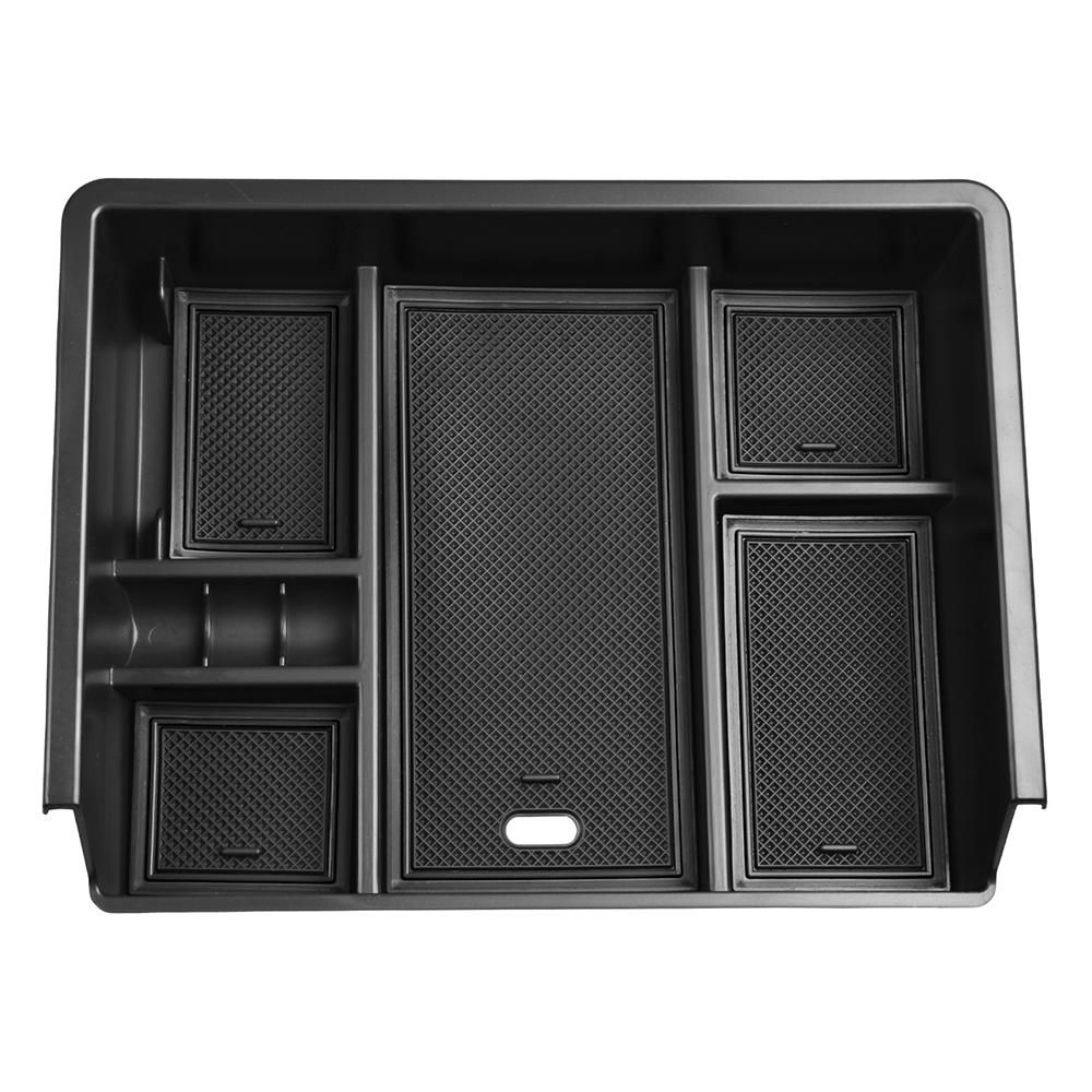 Center Console Organizer for Chevy Silverado/GMC Sierra 2014-2018 1500/2500/3500HD Accessories, Full Console w/Bucket Seats Only