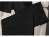 Women's Professional Suit Set: Elegant Spring/Autumn Attire for College Interviews & Hotel Manager Uniform.