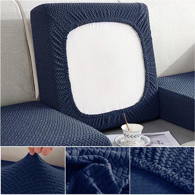 Jacquard Sofa Seat Cushion Cover for Living Room Funiture Protector Stretch Seat Sofa Cover L Shape Corner Armchair Couch Cover