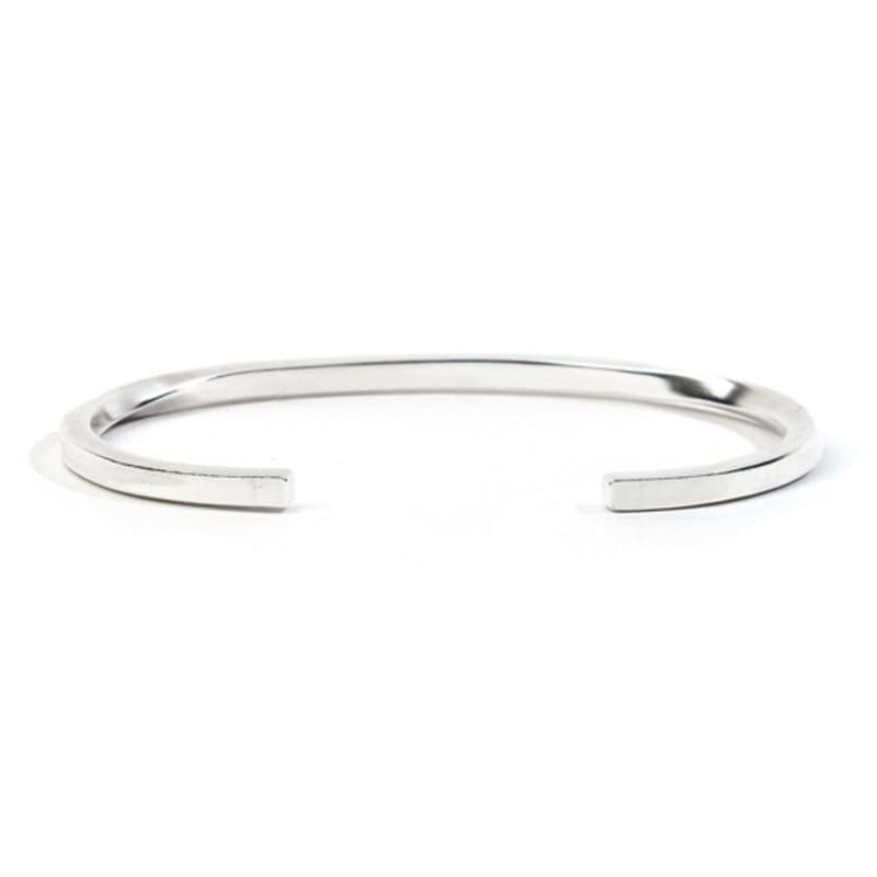 SEWNSWEN SILVER TWIST BANGLE