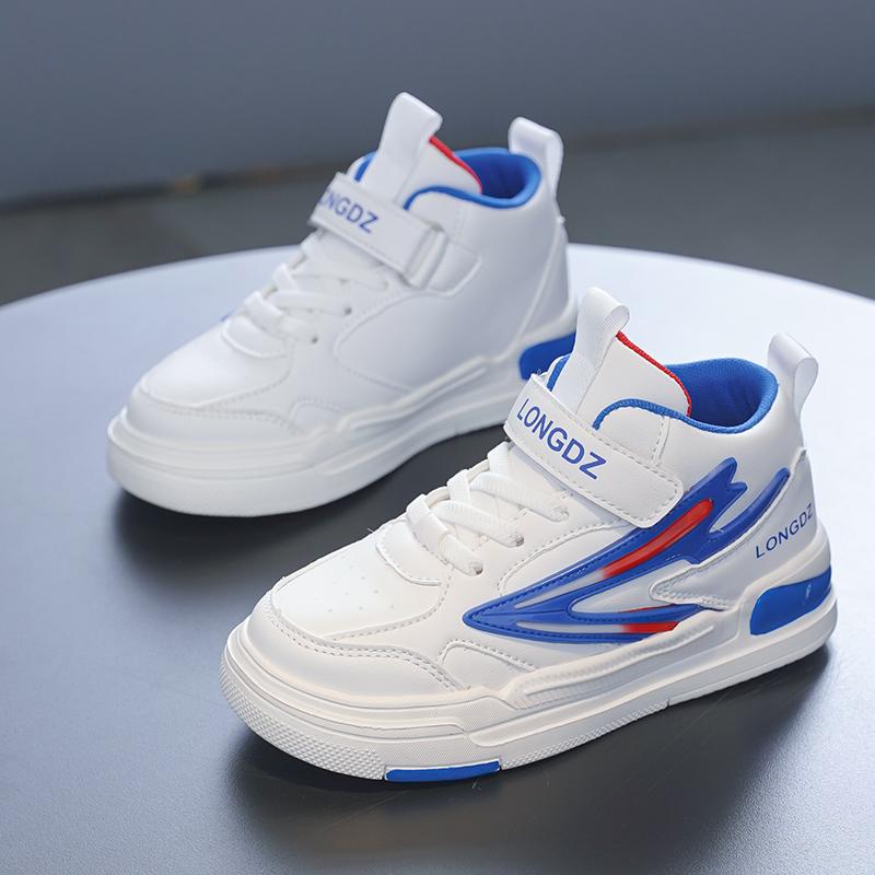 

Детская мода, средний верх, дышащая обувь для скейтбординга, детская, студенческая, симпатичная спортивная обувь, удобные кроссовки для мальчиков и девочек 28 синий