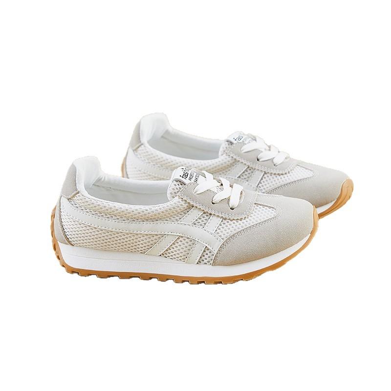 Dexun shoes 2025 summer new retro versatile light breathable cute comfortable lace-up Chinese women's shoes casual shoes