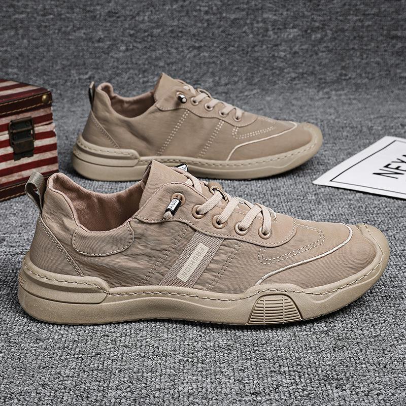 

Обувь Мужская Осенняя Дышащая Холщовая Обувь 2025 Новая Мужская Тканевая Обувь Корейская Версия Тренд Универсальная Повседневная Обувь для Скейтборда Тренд Обувь 44