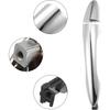 ACROPIX Rear Right Side Car Exterior Door Handle Fit for Kia Sportage 2011-2016 82662-3W030 82661-3W010 - Pack of 1 Silver Tone