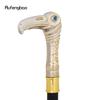Golden White Eagle Head Luxury Decorative Walking Cane Luxury Stick Elegant Fashion Cane Cosplay Alloy Crosier Stick  93cm