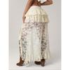 Summer Sexy Lace Skirt Cowgirl Style Irregular Design Sense Women's Skirt Independent Station