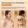 Electric Kneading Heated Shoulder and Neck Massage Shawl Multi-functional Back Massager Trapezius Hot Compress Physiotherapy Instrument