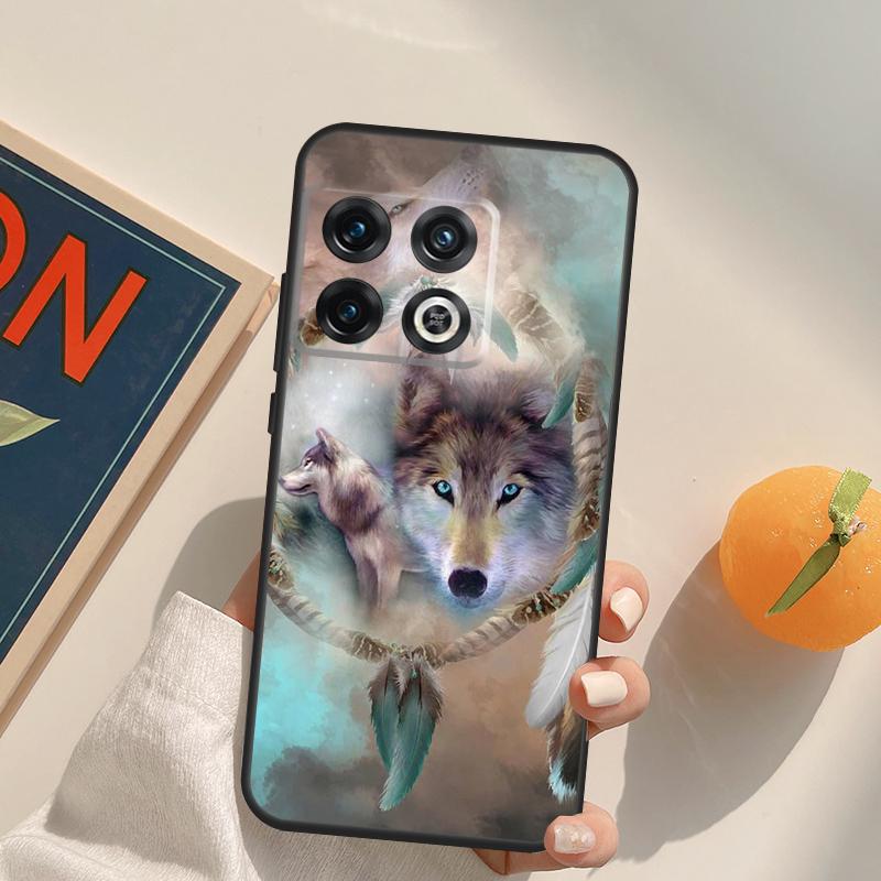 Animal Wolf Howling Case For OnePlus 13T 10T 10R 12R 13R 15 13 12 11 10 9 Pro Nord CE 5 2 3 4 Lite N20 N30 Cover