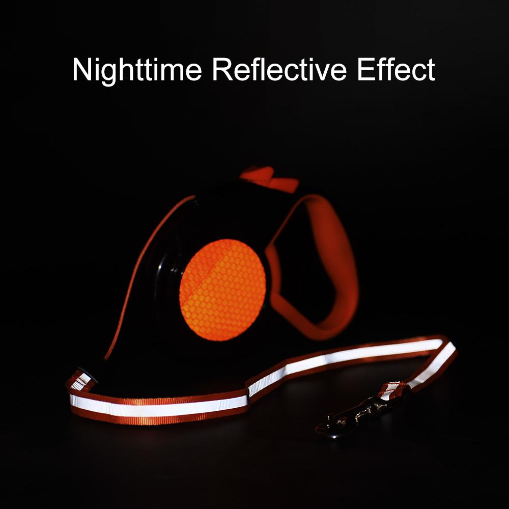 3M/5M/8M Automatic Retractable Reflective Dog Leashes Traction Rope Dogs Cat Walking Pet Leash Lead Automatic Extending