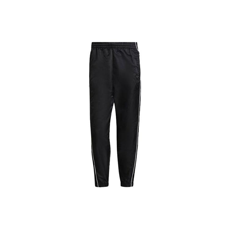 adidas originals Blue Version Series Side Zipper Sports Long Pants Black Men s HB1695 M