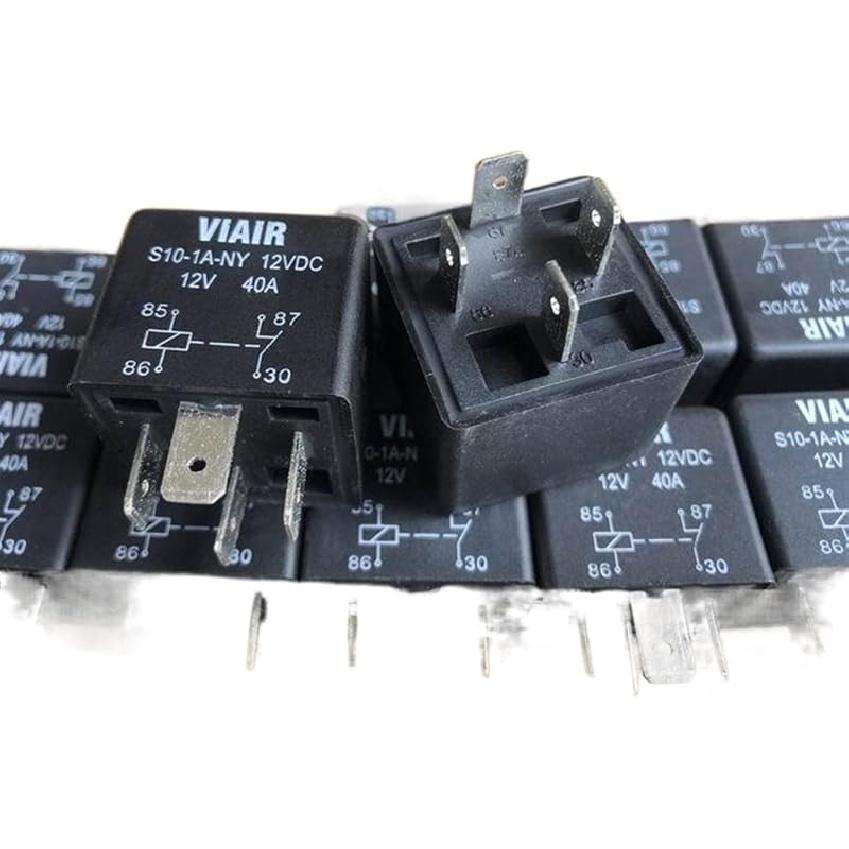 

New S10-1A-NY 12VDC Relay 4pins ; Relay Base (Size : S10-1A-NY 12VDC) Relay base