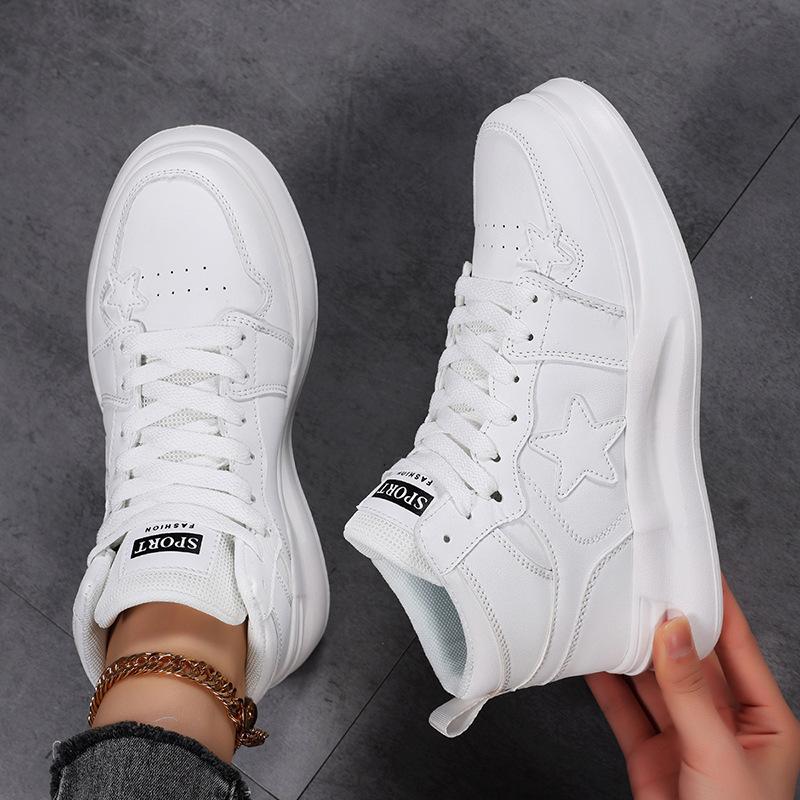 New breathable little white shoes couple shoes trendy versatile platform sports and leisure board