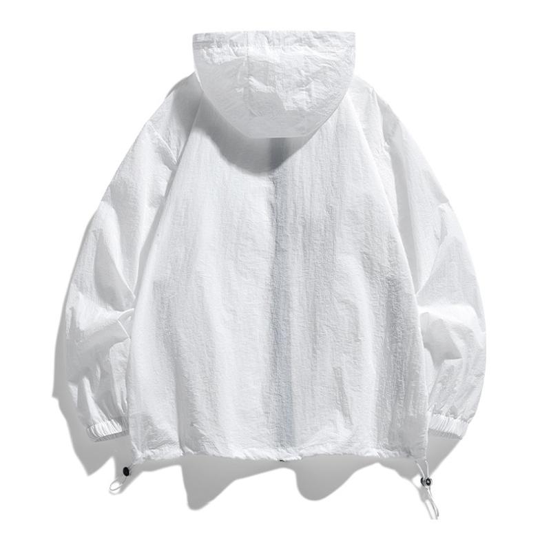 Summer UPF 50+ UV Sun Protection Skin Coats Men's Ultra-Light Sportswear Hooded Outwear Windbreaker Casual Jackets Male