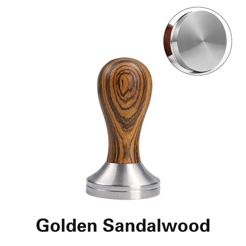 Kaffee-Tamper 51mm 57mm 58.5mm Für Delonghi Breville Lelit Siebträger Edelstahl Espressozubehör Eckige Barista Werkzeuge