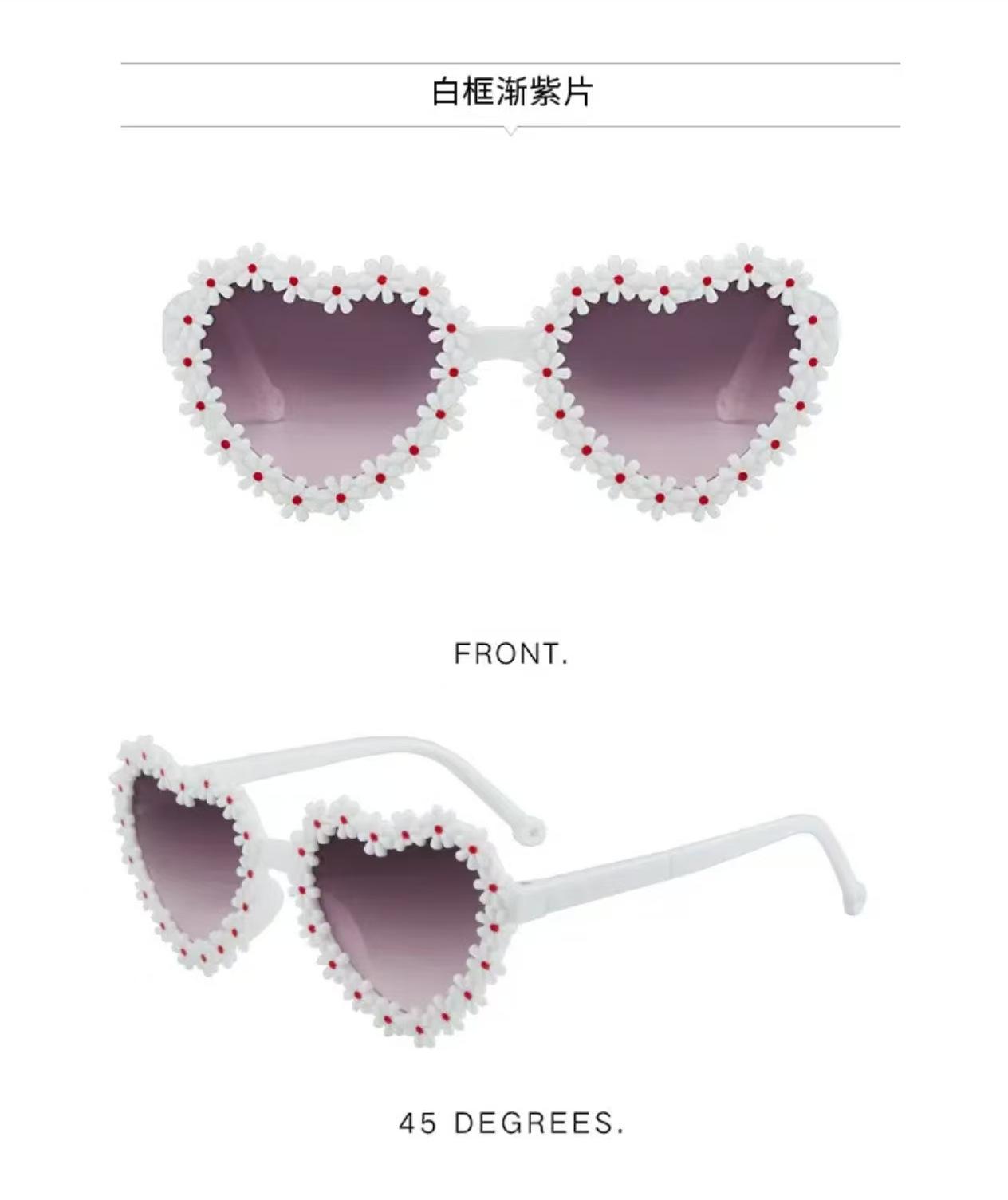 

Солнцезащитные очки Love Daisy для детей, солнцезащитные очки для девочек, милые, прозрачные, милые, дорожные детские очки