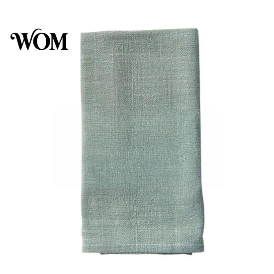 Rustic Style Napkin Bohemian Linen Napkin, Machine Washable Fabric 16 Inch Farmhouse Solid Color for Dining Table Home Wedding Bridal Shower Baby
