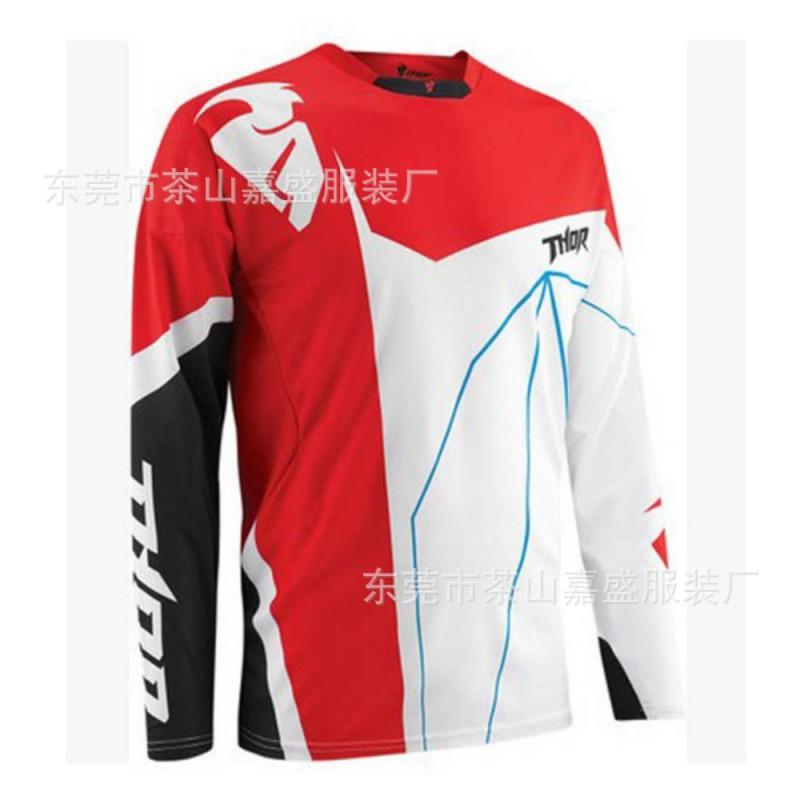 Men Women Cycling Jersey Long Sleeve Quick Dry Breathable Mountain Bike Off Road MTB Racing Shirt Summer Autumn