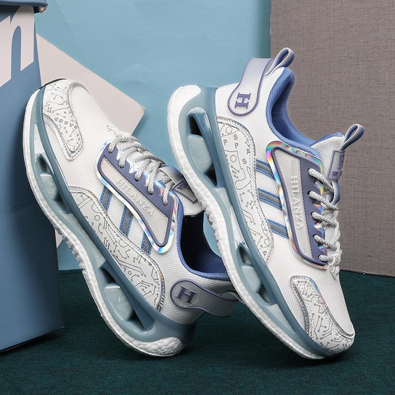 Chaussures de Course Antibactériennes pour Hommes Baskets de Sport Décontractées - Baskets de Jogging Quatre Saisons Chaussures Femme Fille Livraison Gratuite
