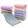 Dry Hair Water Absorbent Double-sided Coral Velvet Microfiber Towel Bath Car Washing Cleaning Salon