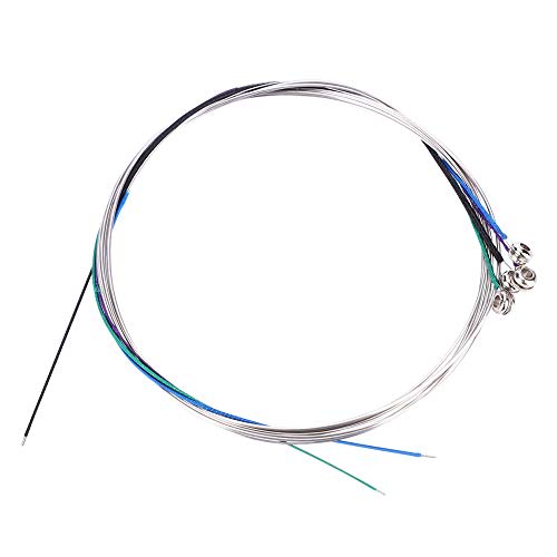 Set of 4 E, A, D, and G 4/4 Violin Strings, Long-Lasting, Compatible, Replacement Violin Strings