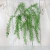 6pcs Artificial Plants Wedding Green Phoenix Grass Flower Arrangement Living Room Decoration Simulation Tree Branch Plant