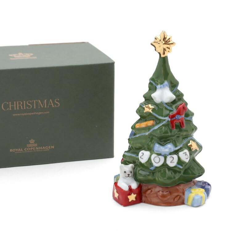Royal Copenhagen Collection Annual Figurine Christmas Tree 2023 Collectibles 1066054 (1252076) [Parallel Import]