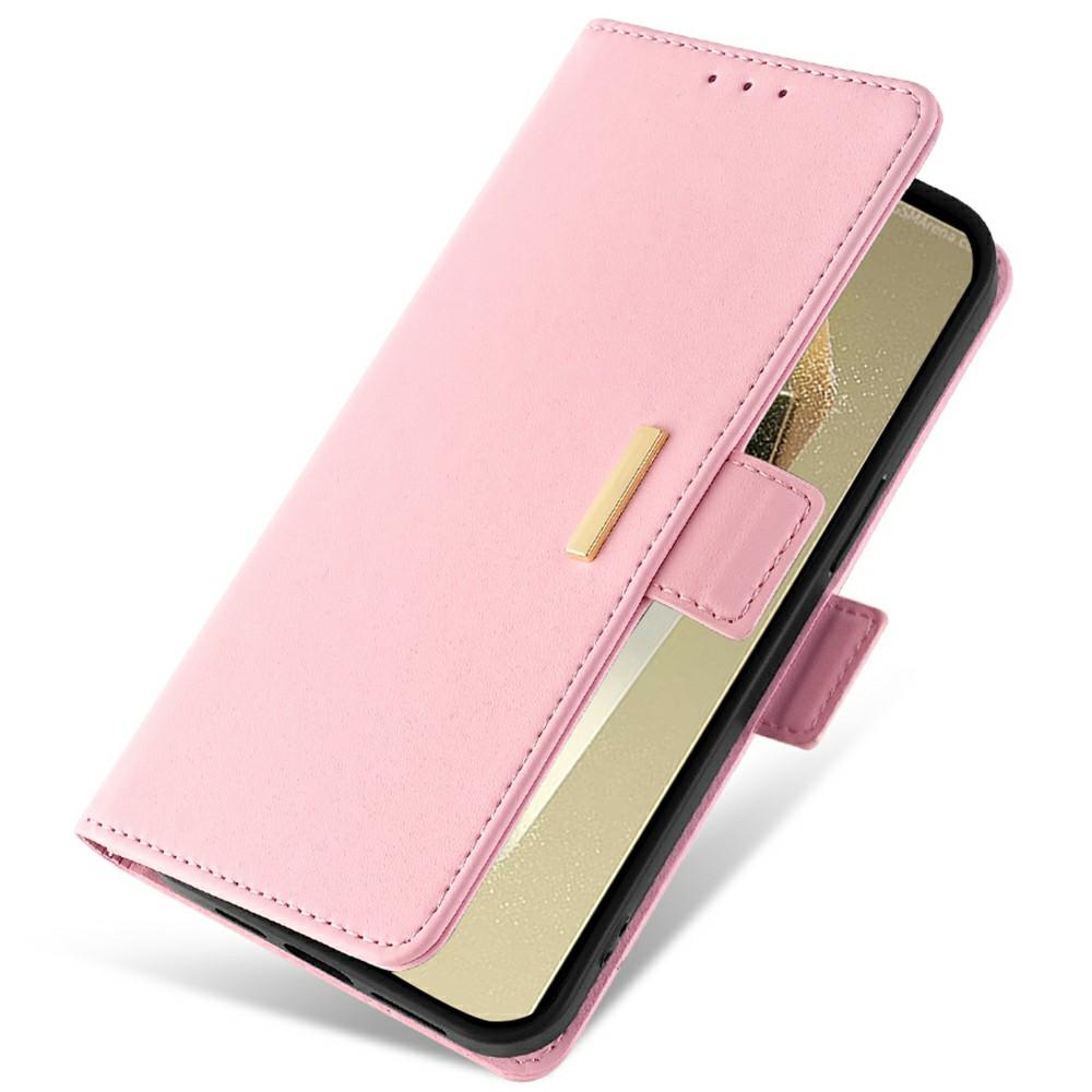 For Xiaomi Poco X6 5G Leather Wallet Case RFID Blocking Stand Cover with Hand Strap