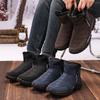New Men'S Sneakers Warm Cotton Zipper Snow Ankle Boots, Casual Shoes Designer Shoes Waterproof Snow Boots