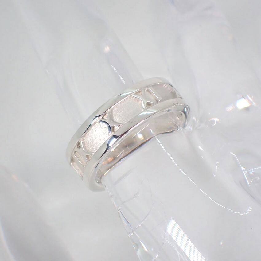[Used] TIFFANY 925 Atlas Ring Size 10/Size 10/g535-83