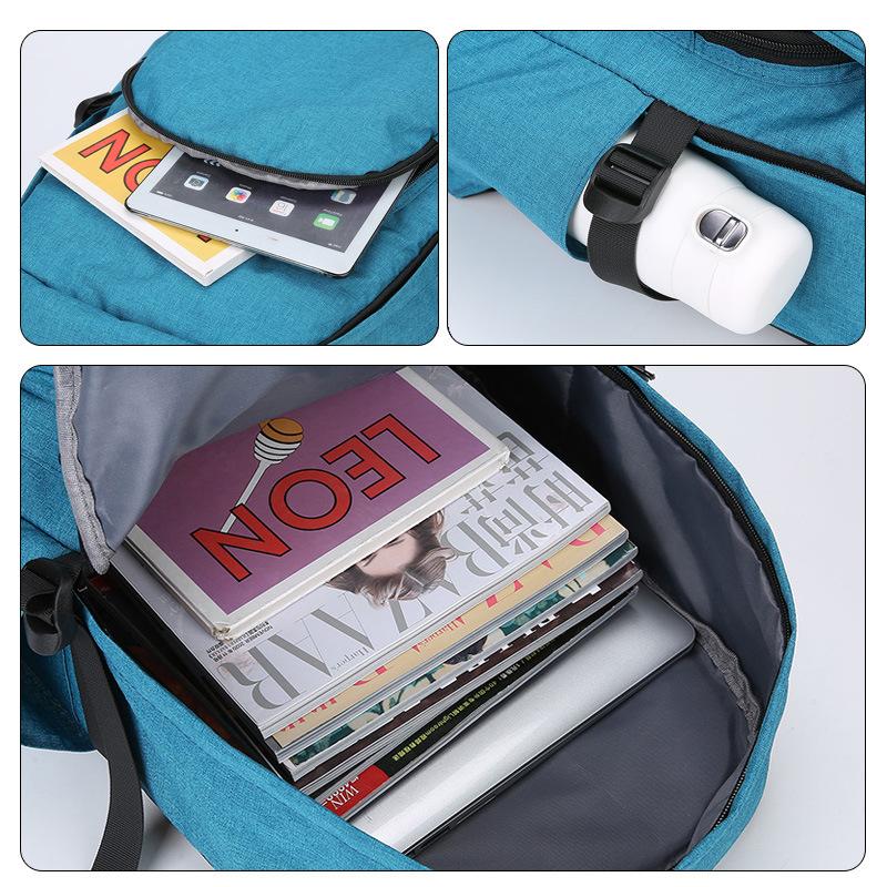 Schoolbag Large Capacity Casual Backpack 1011 New Outdoor Sports Lightweight Mountaineering Bag Trend Travel Play Backpack