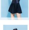 Women's Sporty Skirted Swimsuit: Slimming, Conservative One-Piece for Summer & Hot Springs