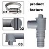 32mm Hose Connector Swimming Pool Accessories Great for Intex PoolSun Soft Hoses