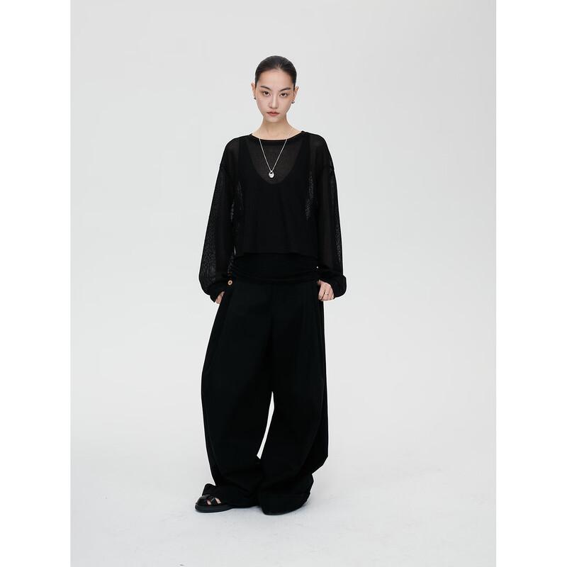 KOMPASU Intellectual Loose-Fit Minimalist Knit Top