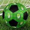 SIZE 5 León FC Soccer Ball Colorful All Ages Machine Stitched PVC Competition Ready Durable High-Bounce
