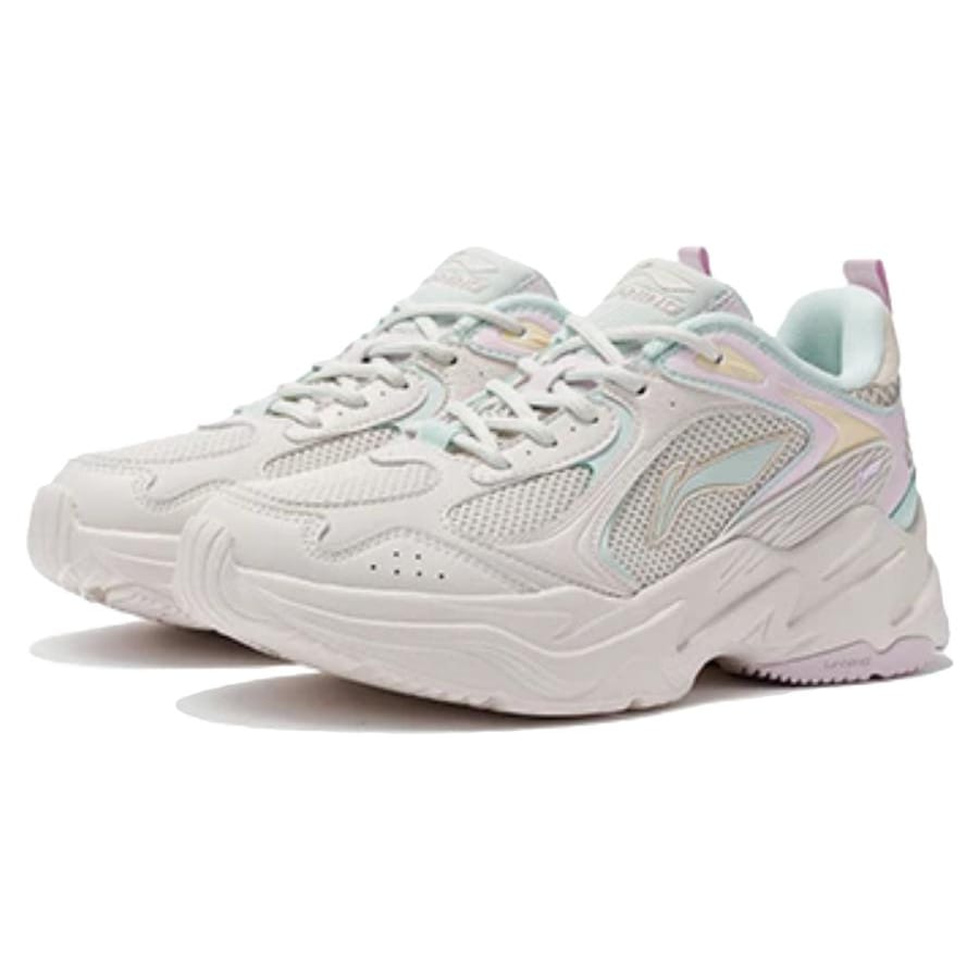 Li Ning Running Collection Cushioning Slip Resistant Breathable Rebound Low top ARLS008-4